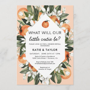 Invitation de la partie de révélation de genre Lit