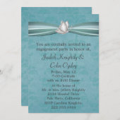 Invitation de la partie d'engagement (Devant / Derrière)