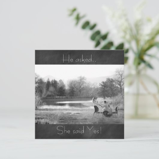 Invitation de la partie d'engagement (Debout devant)