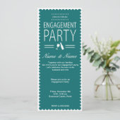 Invitation de la partie d'engagement (Debout devant)