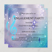 Invitation de la partie d'engagement (Devant / Derrière)