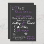 Invitation de la partie d'engagement ! (Devant / Derrière)