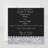 Invitation de la partie d'engagement avec des cris (Dos)