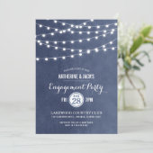 Invitation de la partie d'engagement Blue String L (Debout devant)