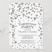 Invitation de la partie d'engagement cardiaque Con (Devant / Derrière)