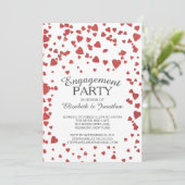 Invitation de la partie d'engagement cardiaque Con (Debout devant)