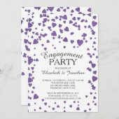 Invitation de la partie d'engagement cardiaque Con (Devant / Derrière)