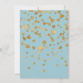 Invitation de la partie d'engagement cardiaque Con (Dos)