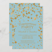 Invitation de la partie d'engagement cardiaque Con (Devant / Derrière)