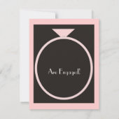 Invitation de la partie d'engagement contemporain (Dos)