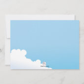 Invitation de la partie d'engagement de bannière d (Dos)