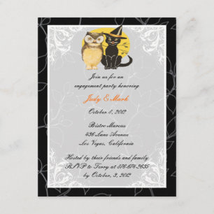 Invitation de la partie d'engagement de Cat & Owl 