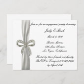 Invitation de la partie d'engagement de la Bow Dia (Devant / Derrière)