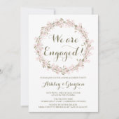 Invitation de la partie d'engagement de la couronn (Devant)