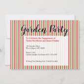 Invitation de la partie d'engagement de la Guinée (Dos)