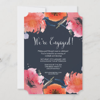 Invitation de la partie d'engagement de la marine