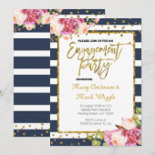 Invitation de la partie d'engagement de la Marine  (Devant / Derrière)