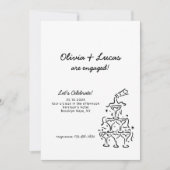 Invitation de la partie d'engagement de la tour Ch (Devant)