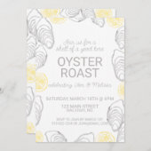 Invitation de la partie d'engagement de l'huître R (Devant / Derrière)