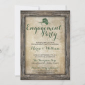 Invitation de la partie d'engagement de pêche rust (Devant)