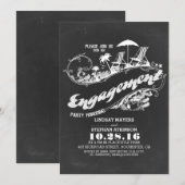 invitation de la partie d'engagement de plage de c (Devant / Derrière)