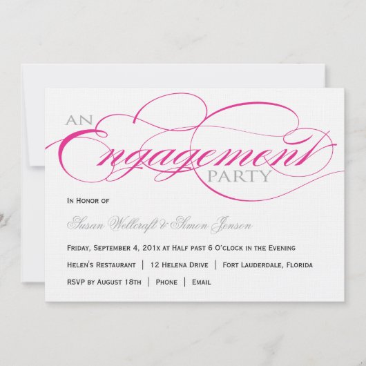 Invitation de la partie d'engagement de script ros (Devant)
