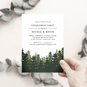 Invitation de la partie d'engagement des grands pi