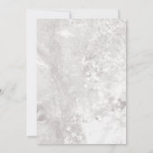 Invitation de la partie d'engagement des orchidées (Dos)