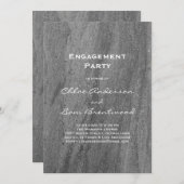 Invitation de la partie d'engagement élégante Gran (Devant / Derrière)