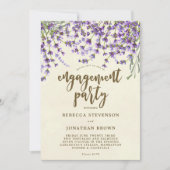 Invitation de la partie d'engagement floral de la  (Devant)