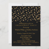 Invitation de la partie d'engagement Parties scint (Devant)