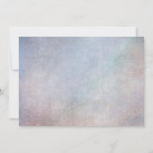 Invitation de la partie d'engagement Peacock Vinta (Dos)