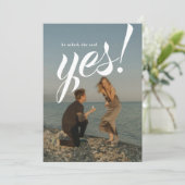 Invitation de la partie d'engagement romantique su (Debout devant)