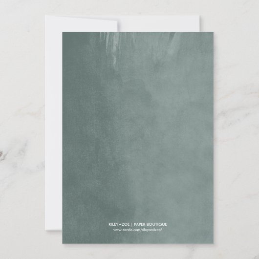 Invitation de la partie d'engagement Sage String L (Dos)