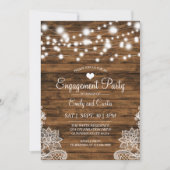 Invitation de la partie d'engagement sur le bois e (Devant)