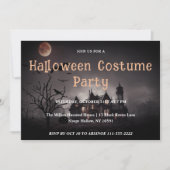 Invitation de la partie d'Halloween Spooktacular (Devant)