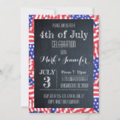 Invitation de la partie Drapeau du tableau de bord (Devant)