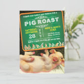 Invitation de la partie du PIG ROAST (Debout devant)