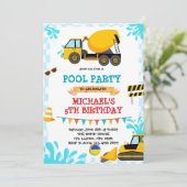 Invitation de la partie du pool de construction (Debout devant)