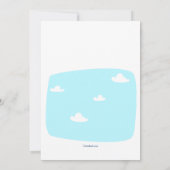 Invitation de la partie du tronc du collège (Dos)