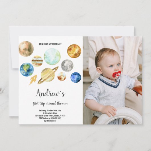 Invitation de la partie Enfants de l'espace extern (Devant)