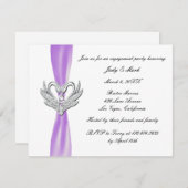 Invitation de la partie Engagement des cygnes en a (Devant / Derrière)