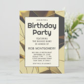 Invitation de la partie géométrique basse-poly mod (Debout devant)