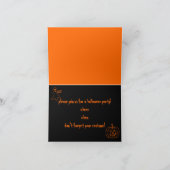 invitation de la partie halloween (Intérieur)
