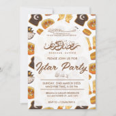 Invitation De La Partie Iftar (Devant)