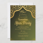 Invitation de la partie IFTAR (Devant)