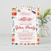 Invitation De La Partie Iftar (Debout devant)