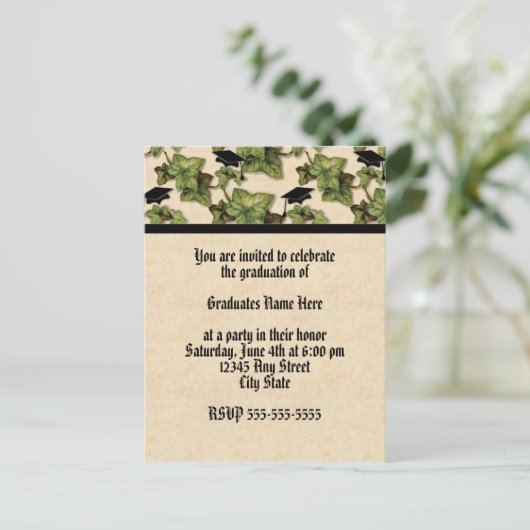 Invitation de la partie Ivy (Debout devant)