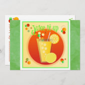 Invitation de la partie juteuse (Devant / Derrière)