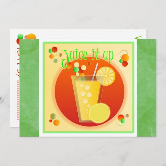 Invitation de la partie juteuse (Devant / Derrière)